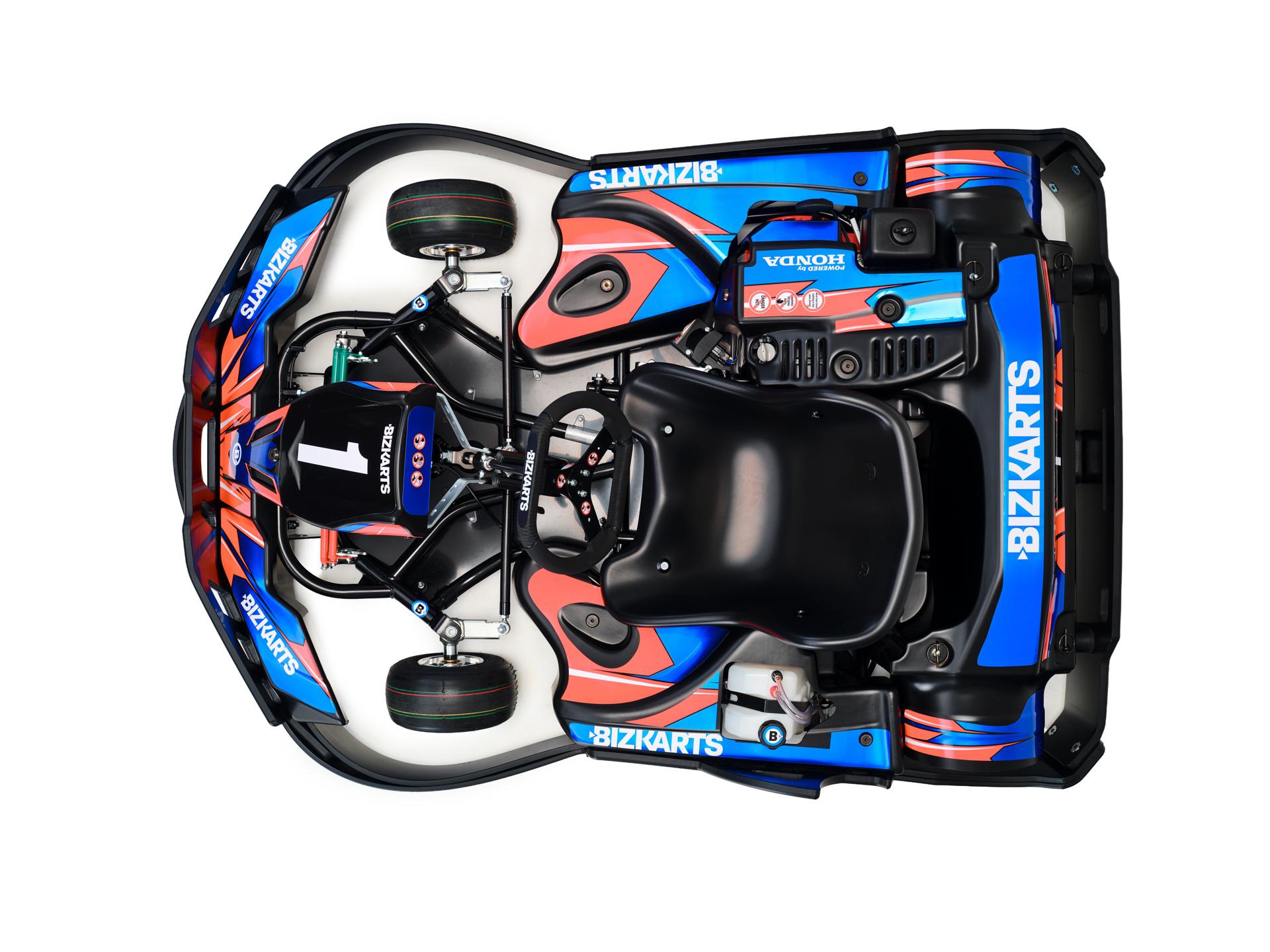 Evo3 Junior go-kart top-down view